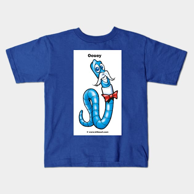 Oouey Gooey Kids T-Shirt by b4heart